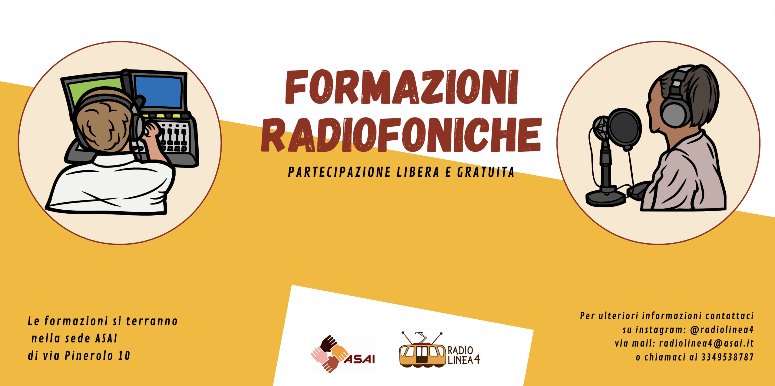 Partono le formazioni radiofoniche!
